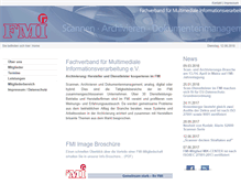 Tablet Screenshot of fmi-ev.de